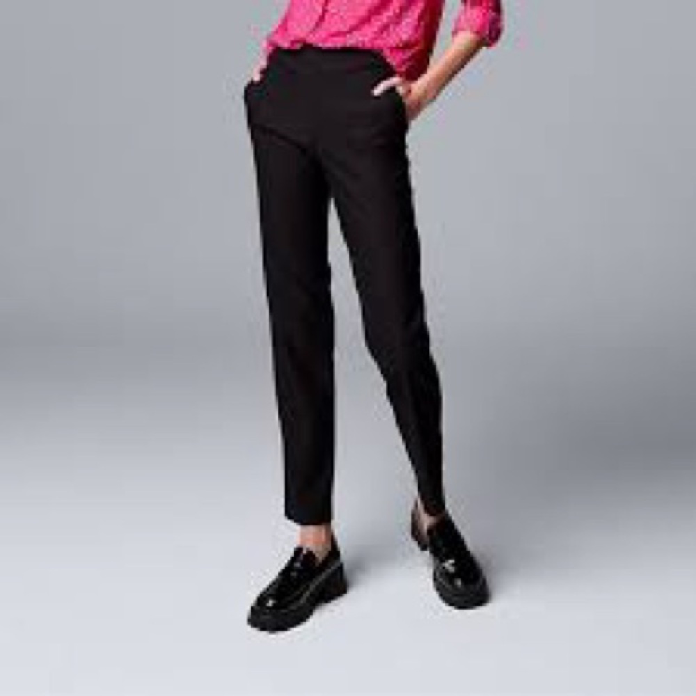 Simply Vera black slacks